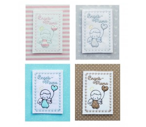 Stickdatei ITH - Postkarte Engels Mama kostenlos für ehrenamtliche Sticker